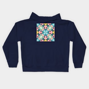 Summer Floral 9 Kids Hoodie